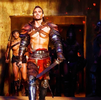 Beelzebub PB Gannicus from Spartacus - Actor Dustin Clare